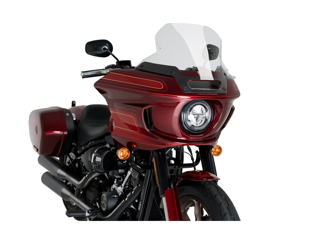Puig Batwing Touring Screen In Clear for Harley Davidson Softail Low Rider ST FXLRST (22-24) Main image