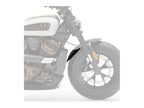 Puig Front Mudguard Extender In Black for Harley Davidson Sportster S RH1250S (21-24)