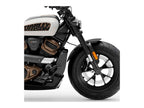 Puig Front Mudguard Extender In Black for Harley Davidson Sportster S RH1250S (21-24)