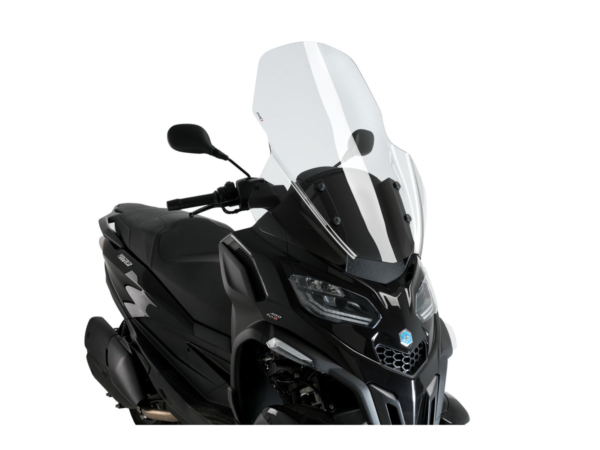 Puig V-Tech Line Touring Screen In Clear for Piaggio MP3 530 Exclusive (22-25)