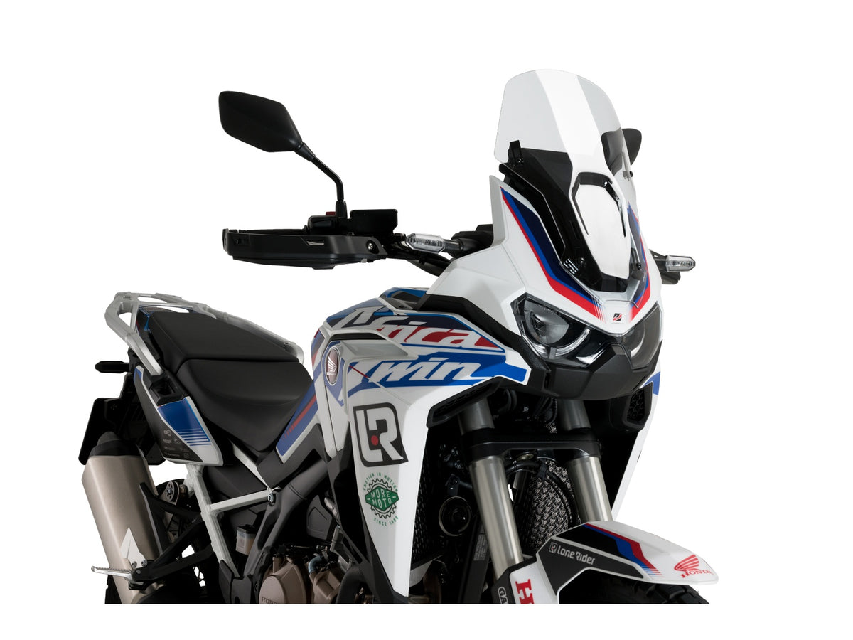 Puig Sport Screen In Clear for Honda Africa Twin CRF1100L (20-23)