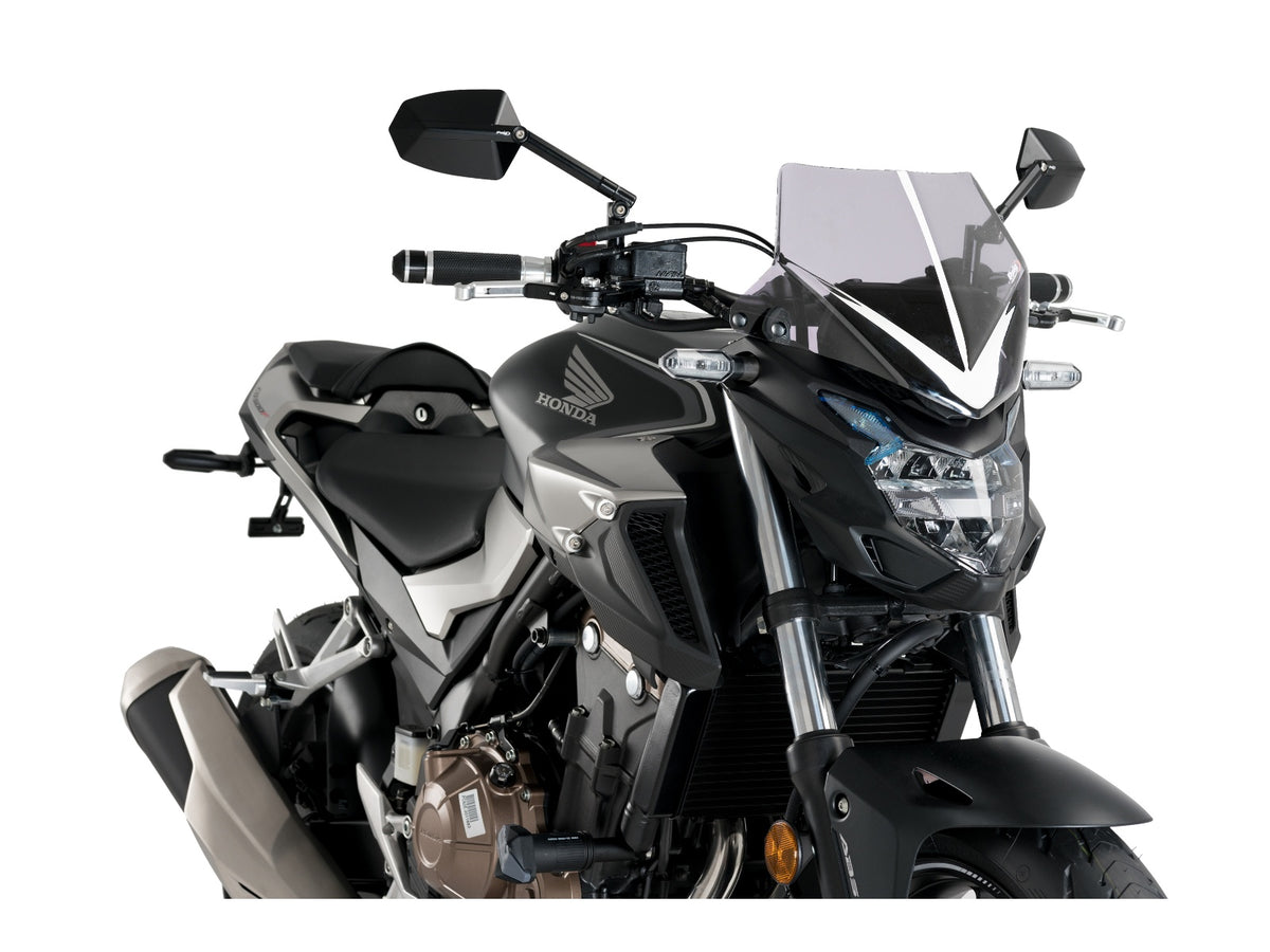Puig New Generation Sport Screen In Clear for Honda CB500 F (16-24)