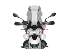 Puig Touring Screen With Extender In Clear for Moto Guzzi V85 TT (19-23)