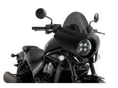 Puig Mirage Touring Screen In Clear for Honda CMX1100 Rebel DCT (21-25)