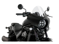 Puig Mirage Touring Screen In Clear for Honda CMX1100 Rebel DCT (21-25)