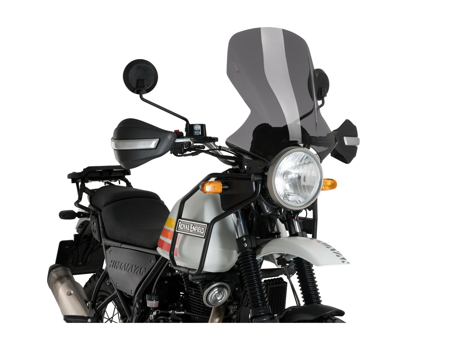 Puig Touring Screen In Clear for Royal Enfield Himalayan 410 (18-20)