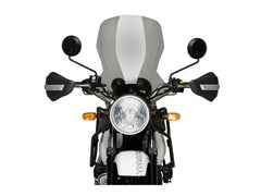 Puig Touring Screen In Clear for Royal Enfield Himalayan 410 (18-20)