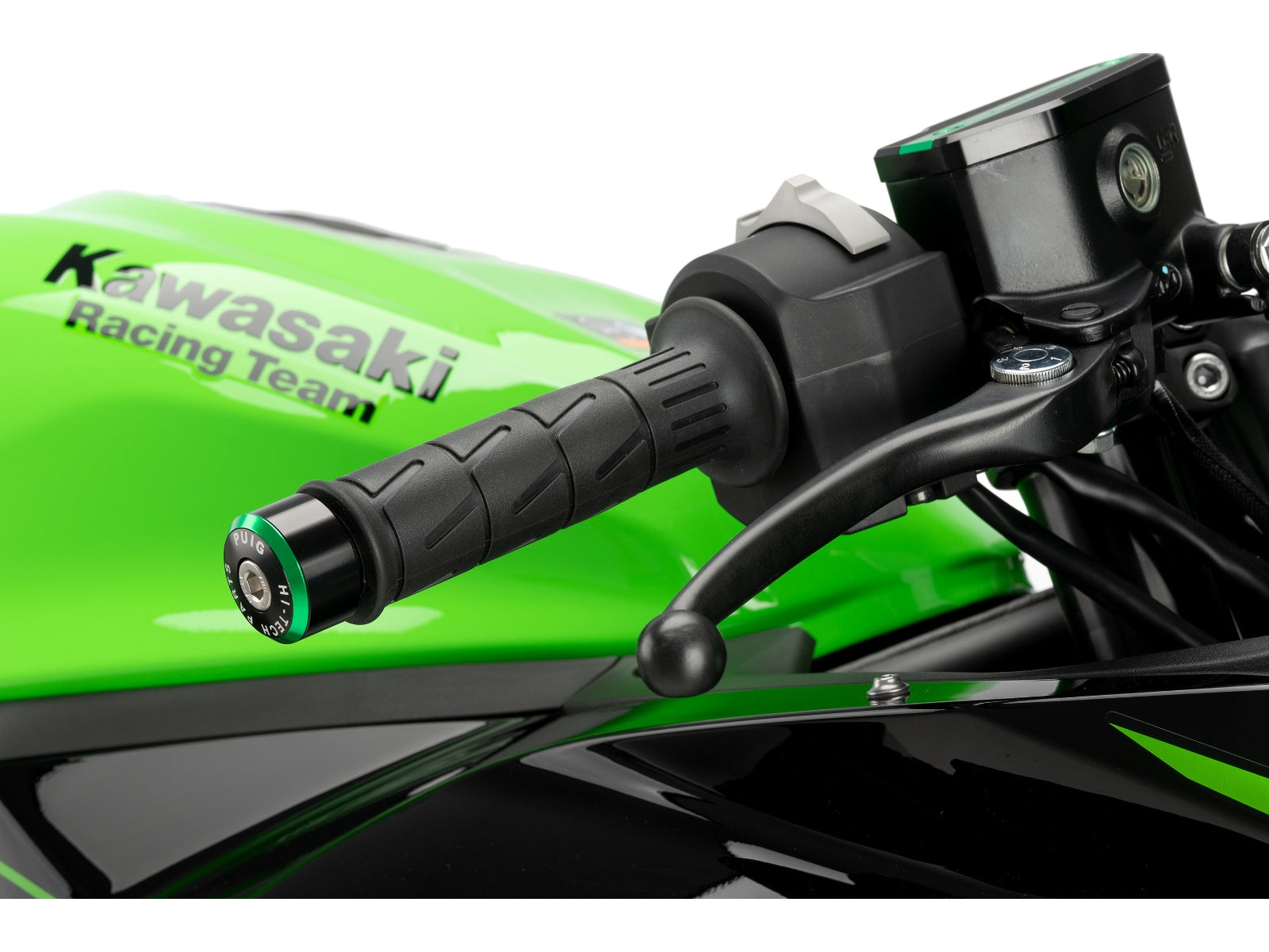 Puig Balance Bar Ends In Black for Kawasaki ZX-4RR (24-25)
