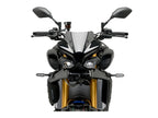 Puig Naked Front Downforce Spoilers In Matt Black for Yamaha MT-10 SP (22-25)