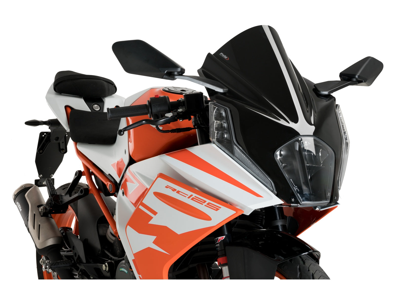 Puig Z-Racing Screen In Clear for KTM RC125 (22-24)