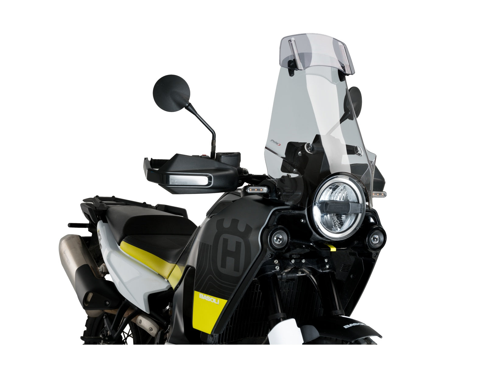 Puig Touring Screen With Extender In Clear for Husqvarna Norden 901 (22-24)
