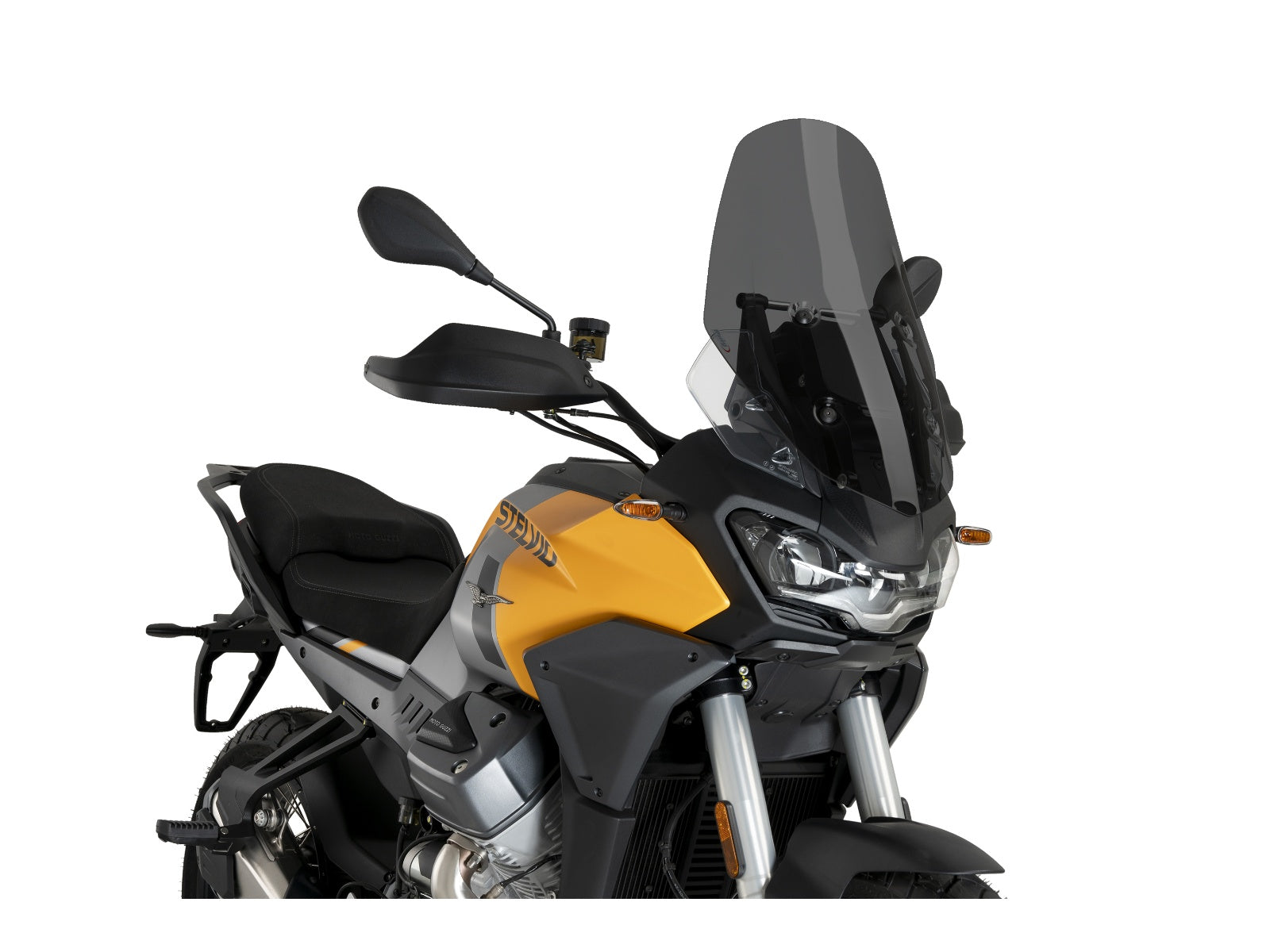 Puig Touring Screen In Clear for Moto Guzzi Stelvio (24-25)