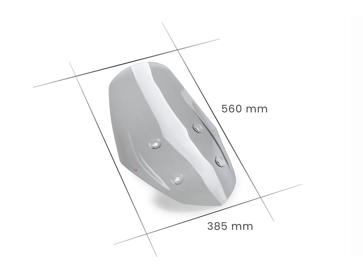 Puig Touring Screen In Clear for Moto Guzzi V100 Mandello S (23-25)