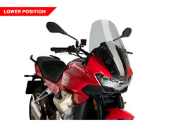 Puig Touring Screen In Clear for Moto Guzzi V100 Mandello (23-25)