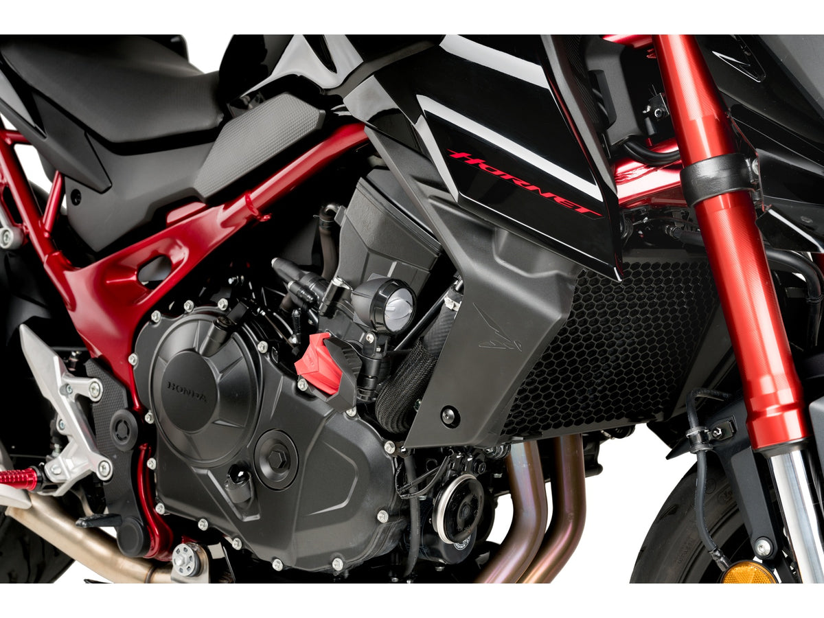 Puig R19 Frame Sliders In Black for Honda CB750 Hornet (23-25)