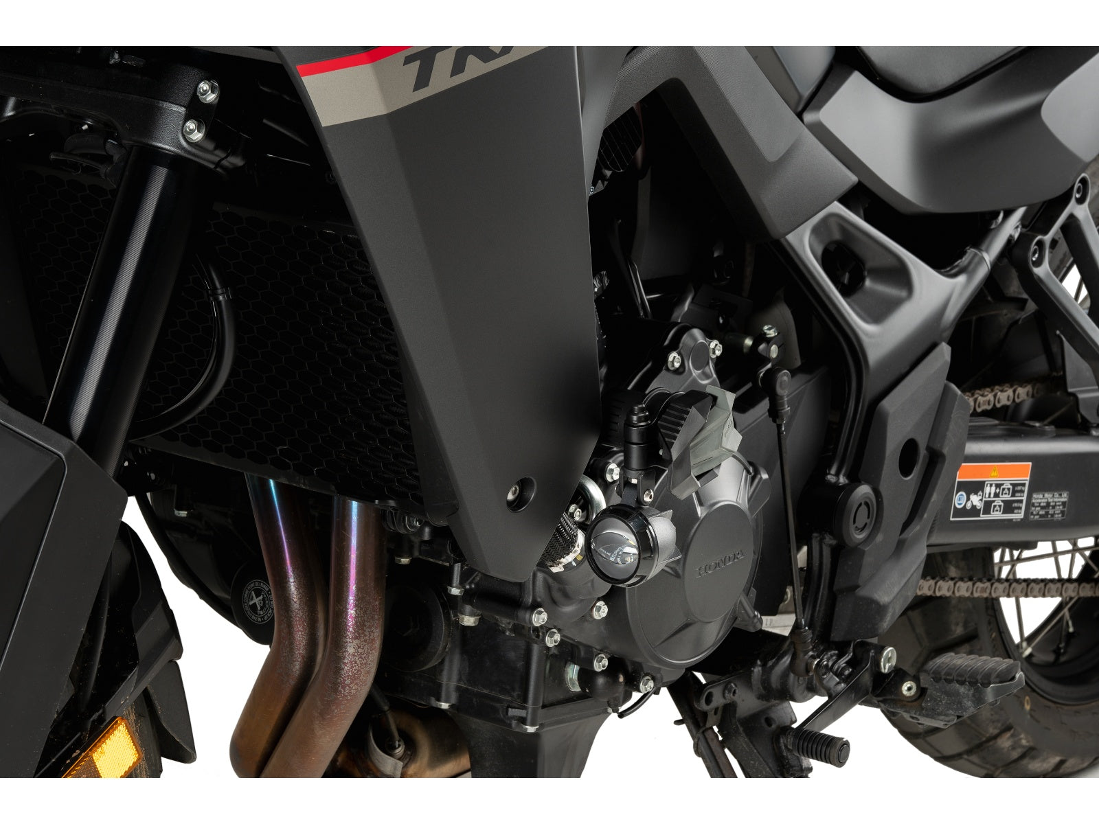 Puig R19 Frame Sliders In Black for Honda XL750 Transalp (23-25)