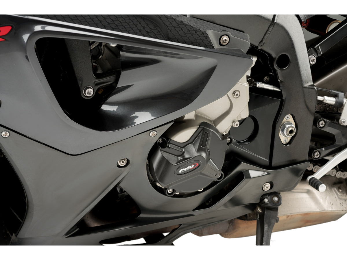 Puig Track Engine Cover In Black for BMW S1000 RR (09-16)