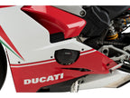 Puig Track Engine Cover In Black for Ducati Panigale V4 R (20-24)