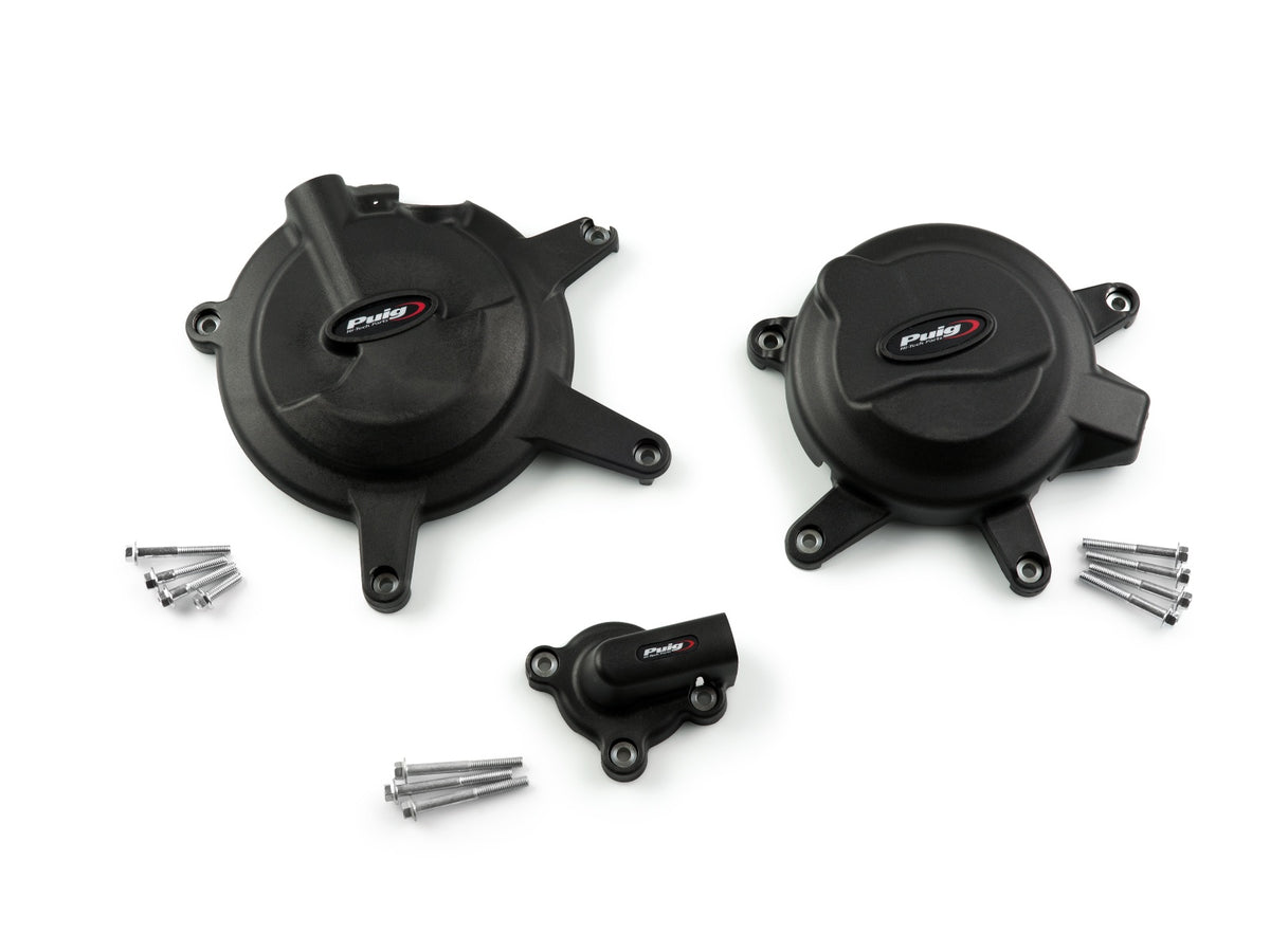 Puig Track Engine Cover for Kawasaki Ninja 400 (18-24)