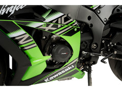 Puig Track Engine Cover In Black for Kawasaki ZX-10R (11-25)