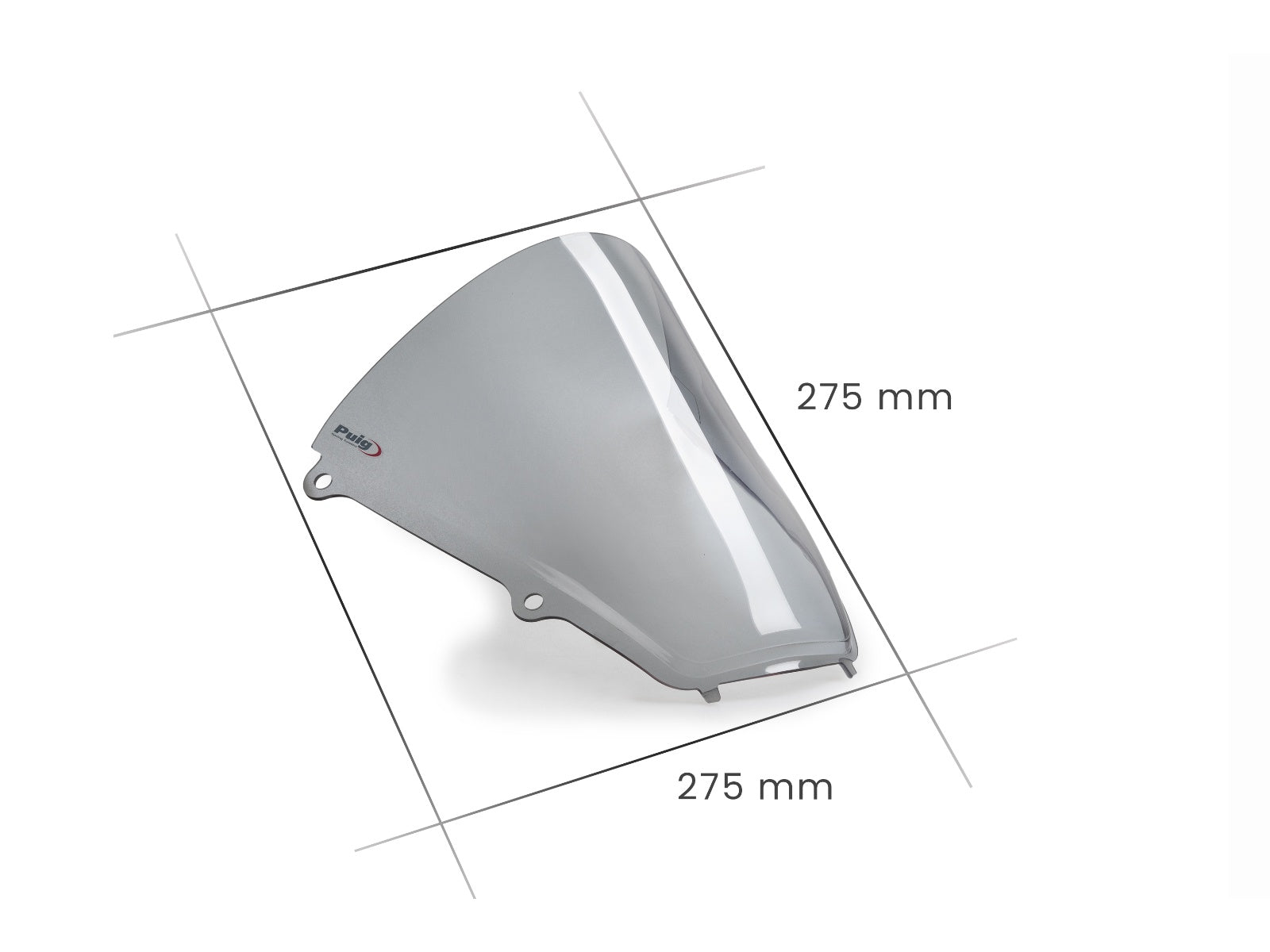 Puig R-Racer Screen In Clear for Honda CBR600 RR (23-25)