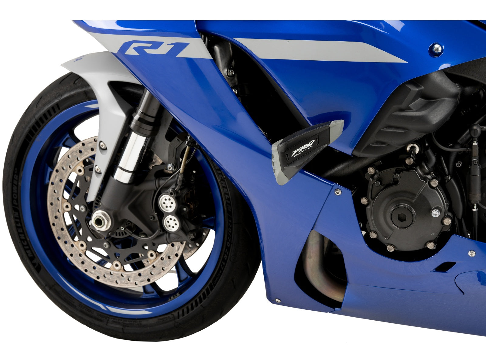 Puig Pro Frame Sliders In Black for Yamaha YZF R1 Race (24)