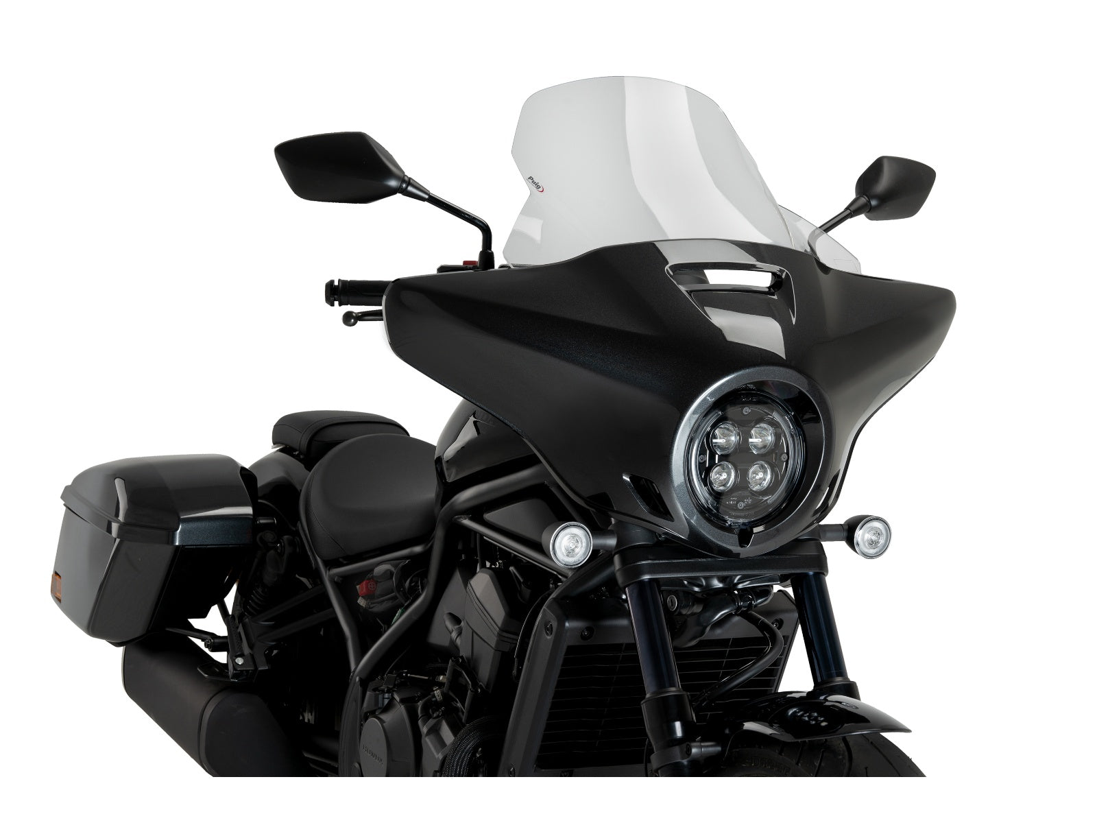 Puig Batwing Touring Screen In Clear for Honda CMX1100T Rebel (23-25)