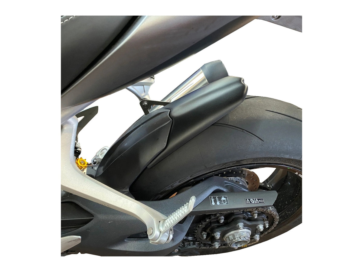 Puig Rear Mudguard Extender In Matt Black for Triumph Speed Triple 1200 RS (21-25)