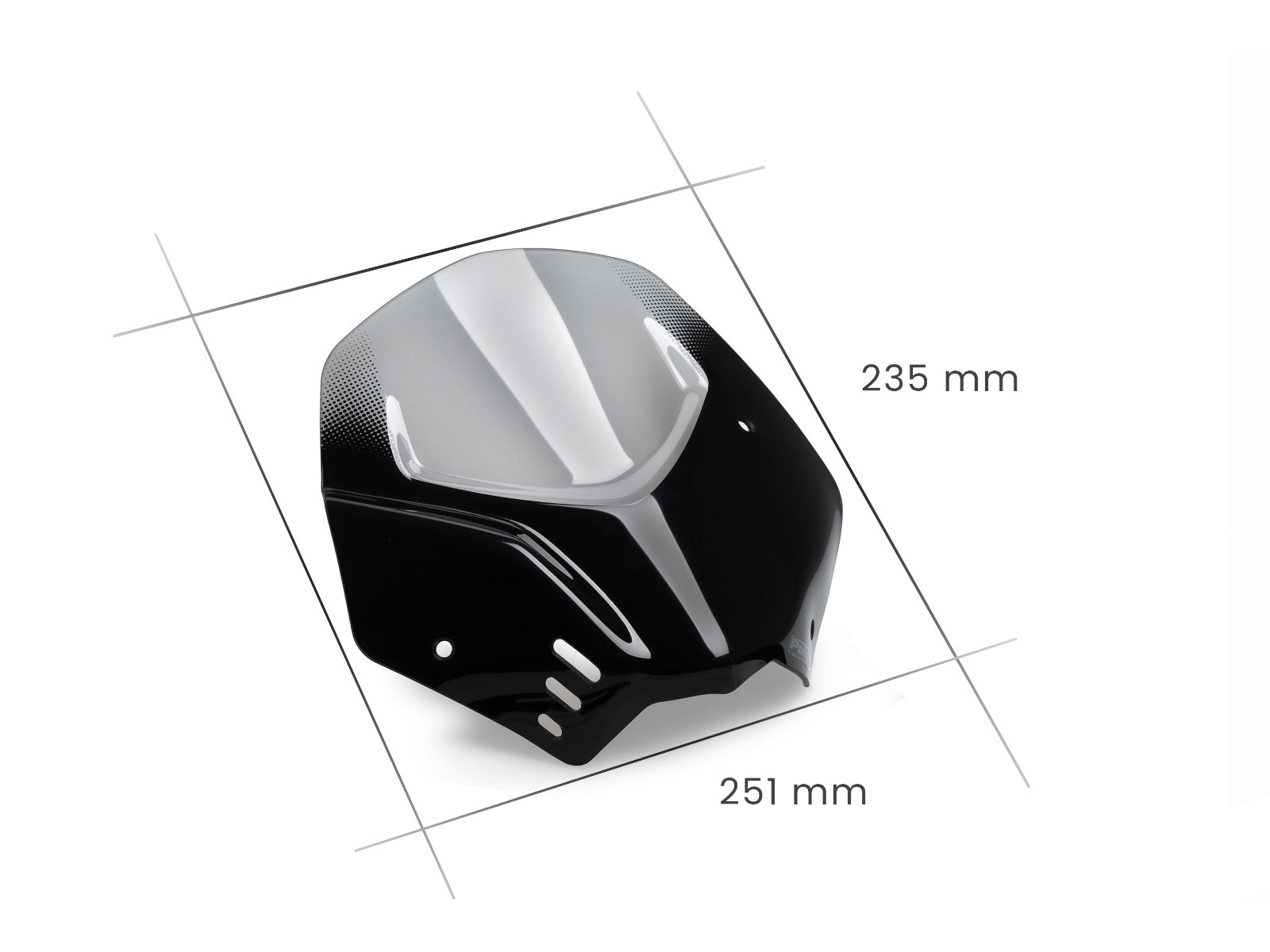 Puig New Generation Sport Screen for Ducati Scrambler Nightshift (23-26)