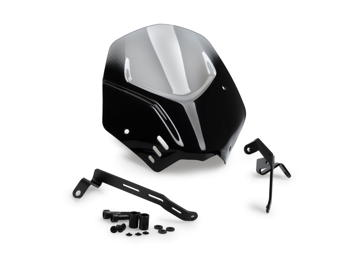 Puig New Generation Sport Screen In Clear for Ducati Scrambler Icon (23-25)