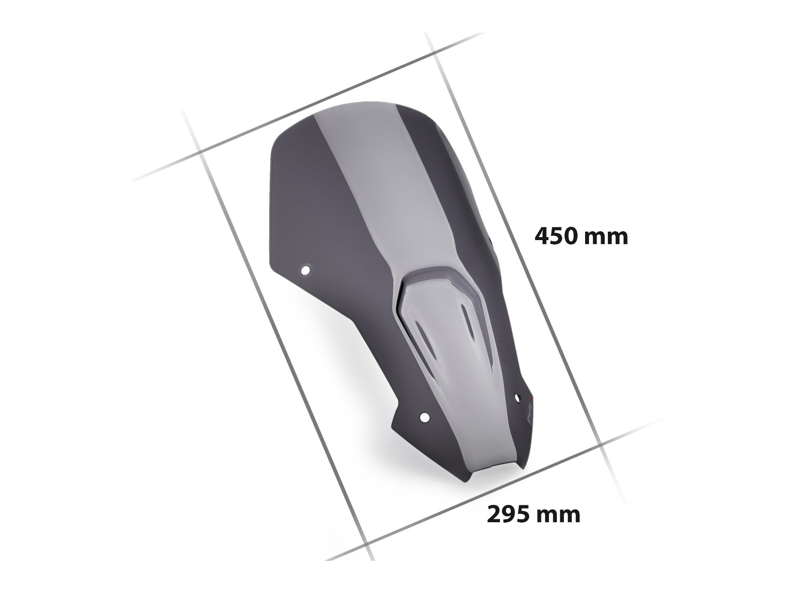 Puig Sport Screen In Clear for Honda Africa Twin CRF1100L (24-25)