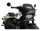 Puig Fury Touring Screen In Clear for Harley Davidson Sportster S RH1250S (21-24)