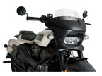 Puig Fury Touring Screen In Clear for Harley Davidson Sportster S RH1250S (21-24)