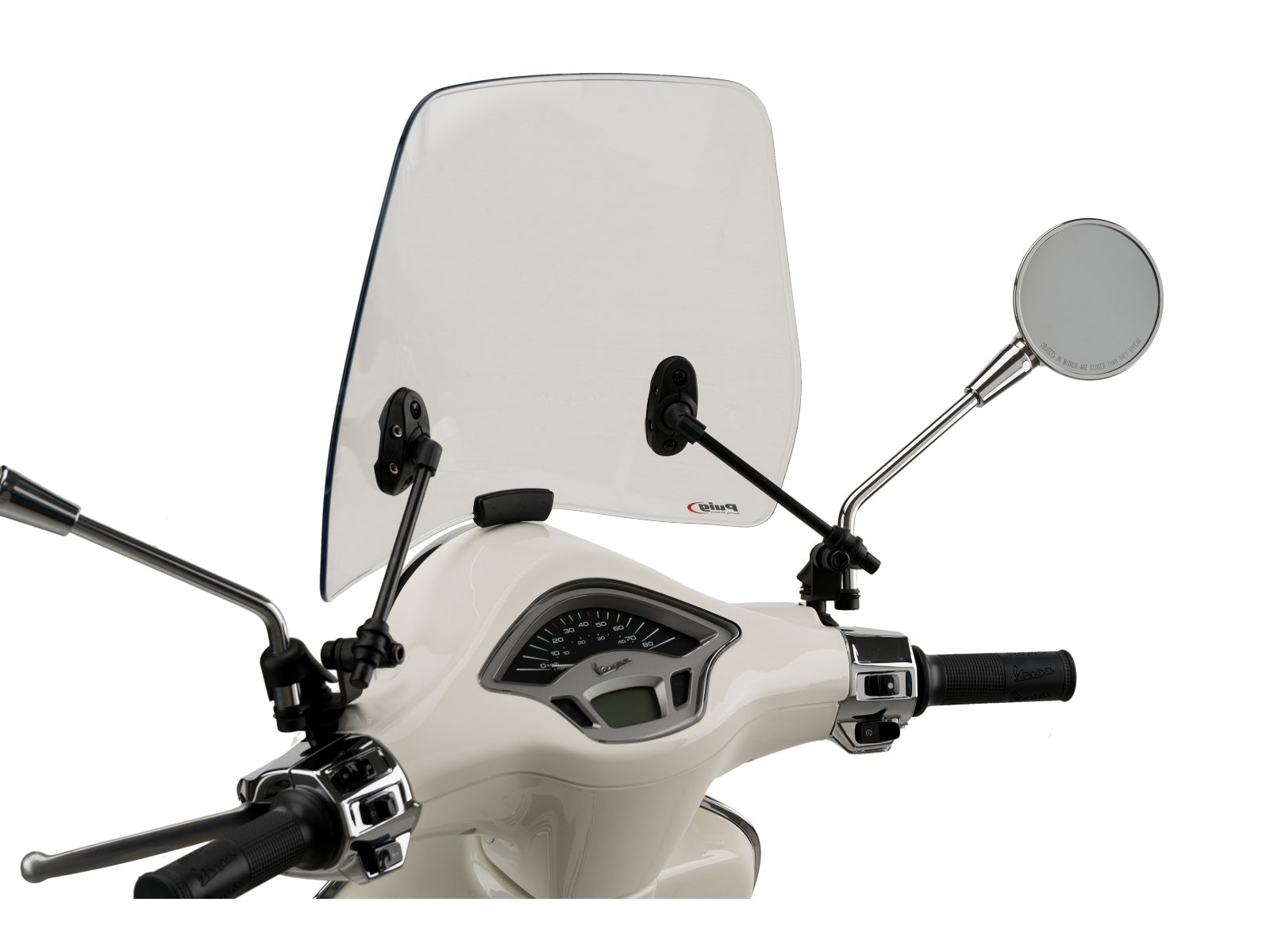 Puig Traffic Screen In Clear for Piaggio Vespa Primavera 50 (14-25)