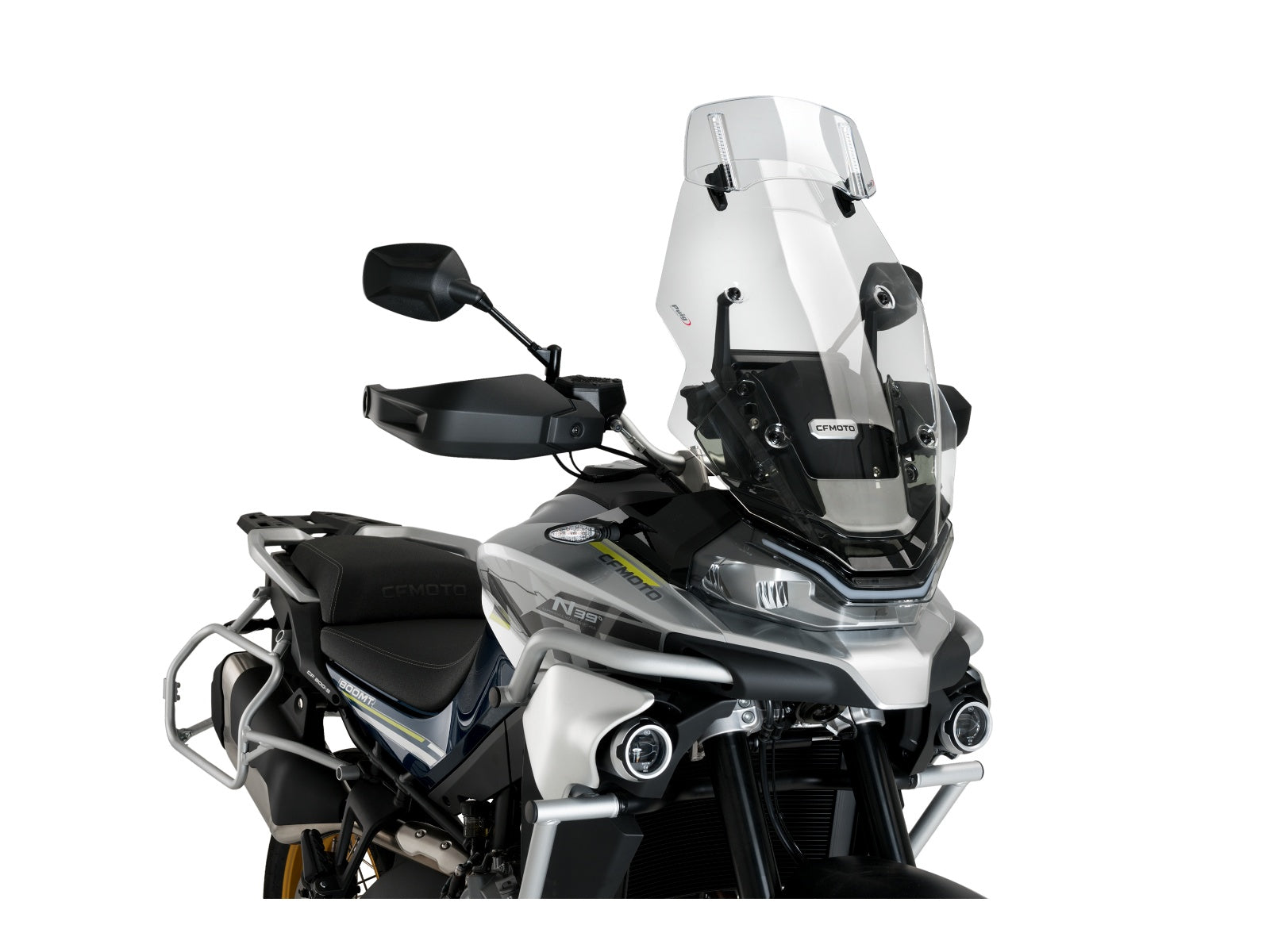 Puig Touring Screen With Extender In Light Smoke for CF Moto 800MT Sport (22-25)