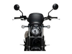 Puig Retro Fly Screen In Matt Black for Honda CL500 (23-25)
