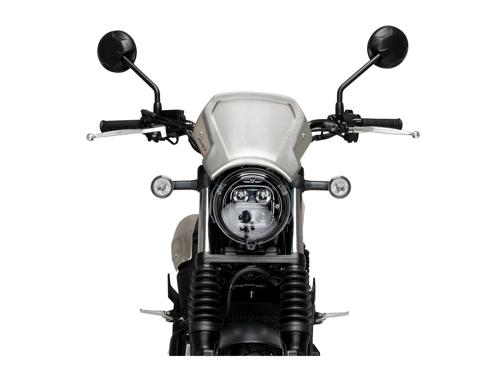 Puig Aluminium Fly Screen In Black for Honda CL500 (23-25)