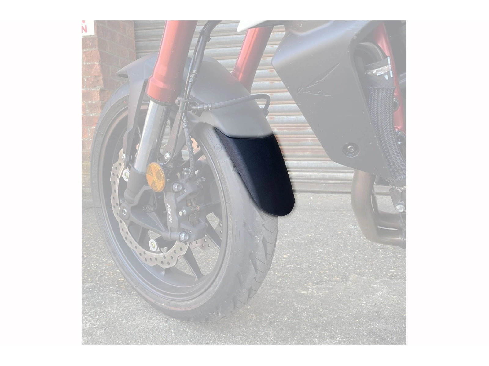 Puig Front Mudguard Extender for Honda CB750 Hornet (23-25)