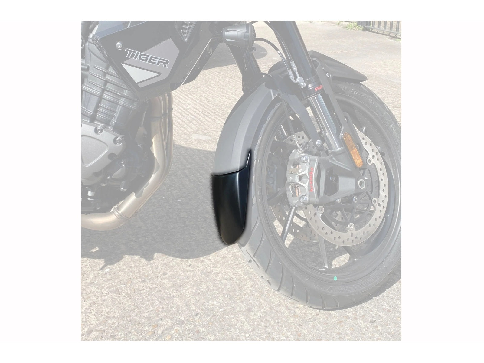 Puig Front Mudguard Extender for Triumph Tiger 1200 GT Pro (22-23)