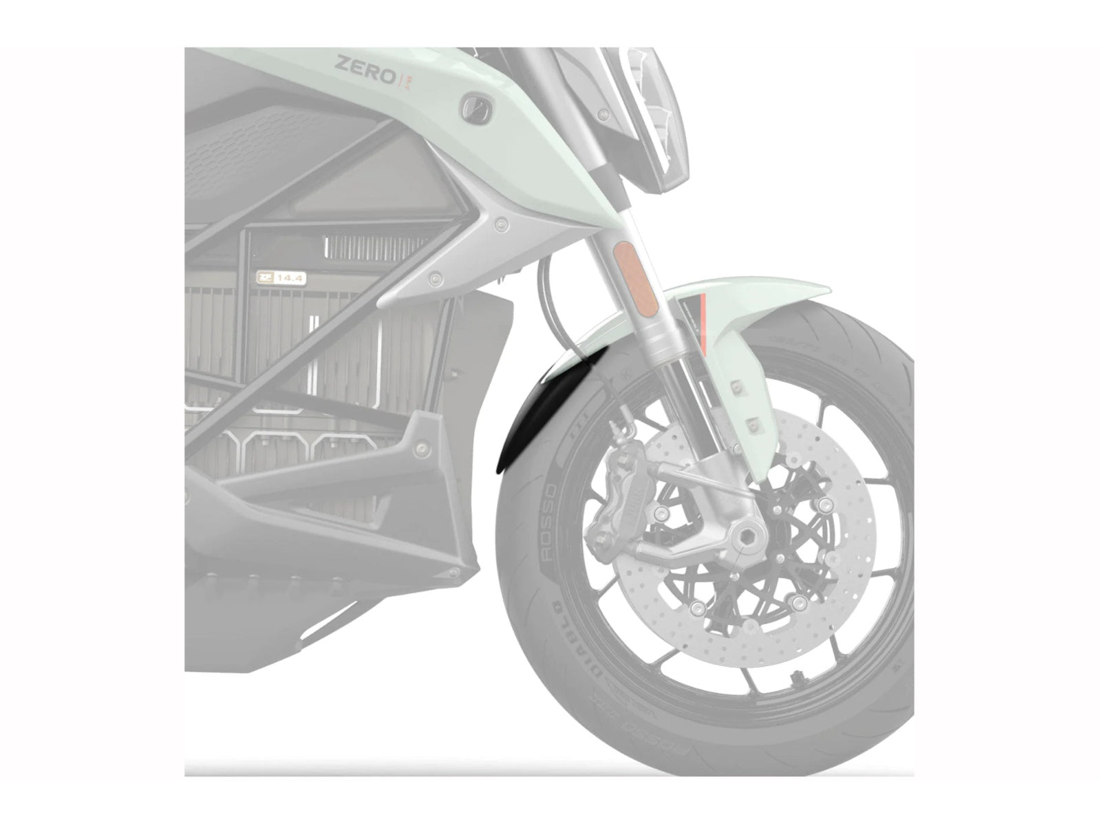 Puig Front Mudguard Extender for Zero S (20-26)