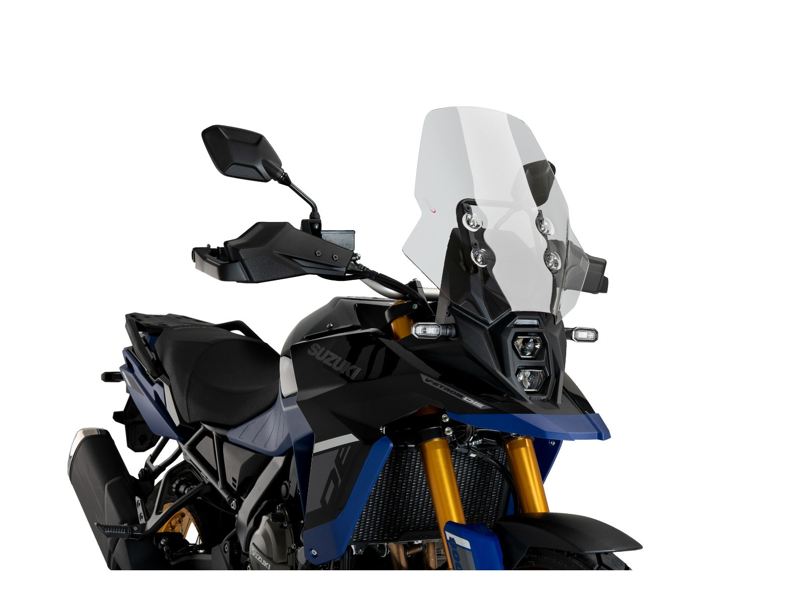 Puig Touring Screen In Clear for Suzuki V-Strom 800 Tech (23-24)