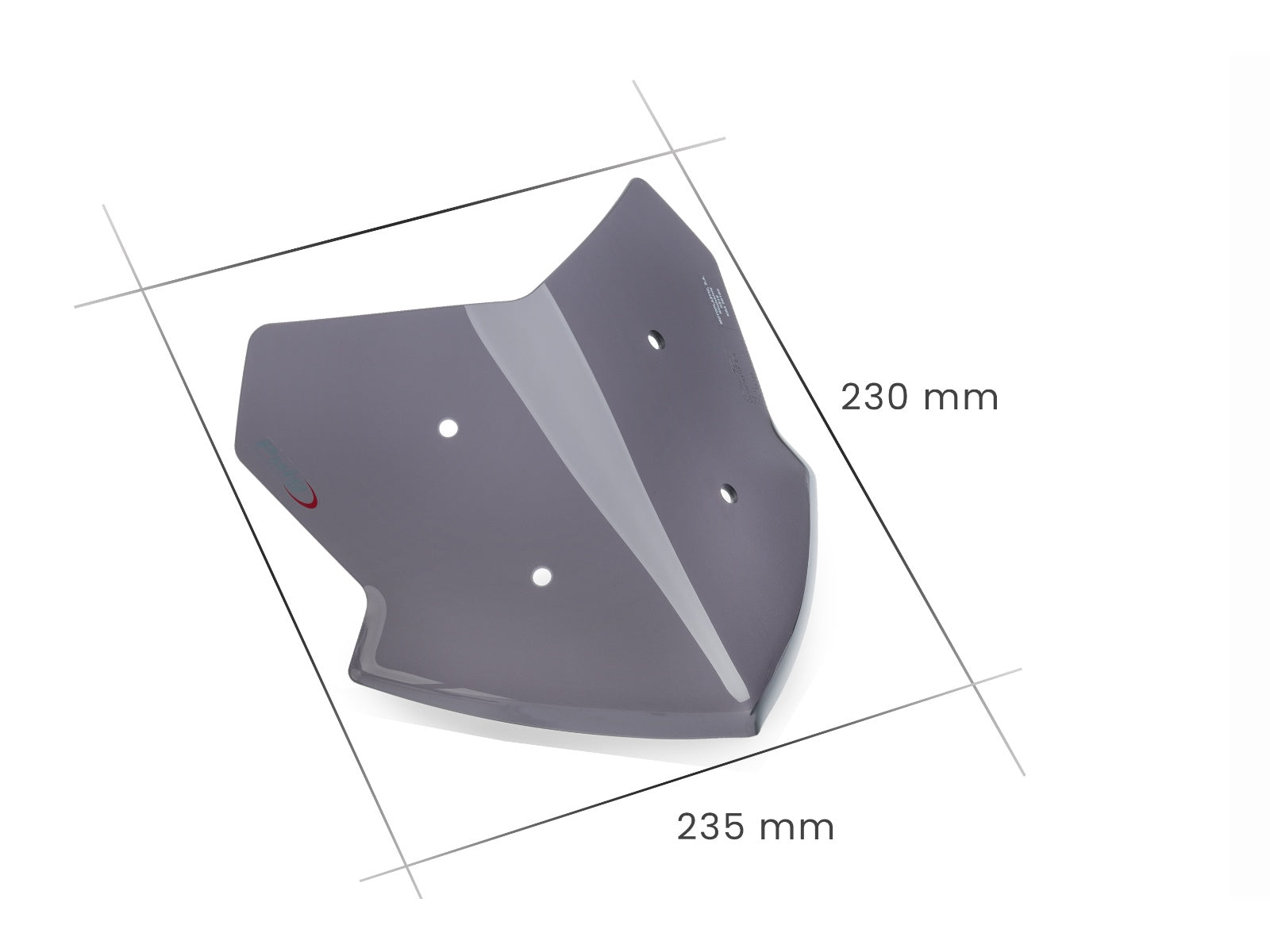 Puig New Generation Sport Screen In Clear for CF Moto 650NK (21-25)