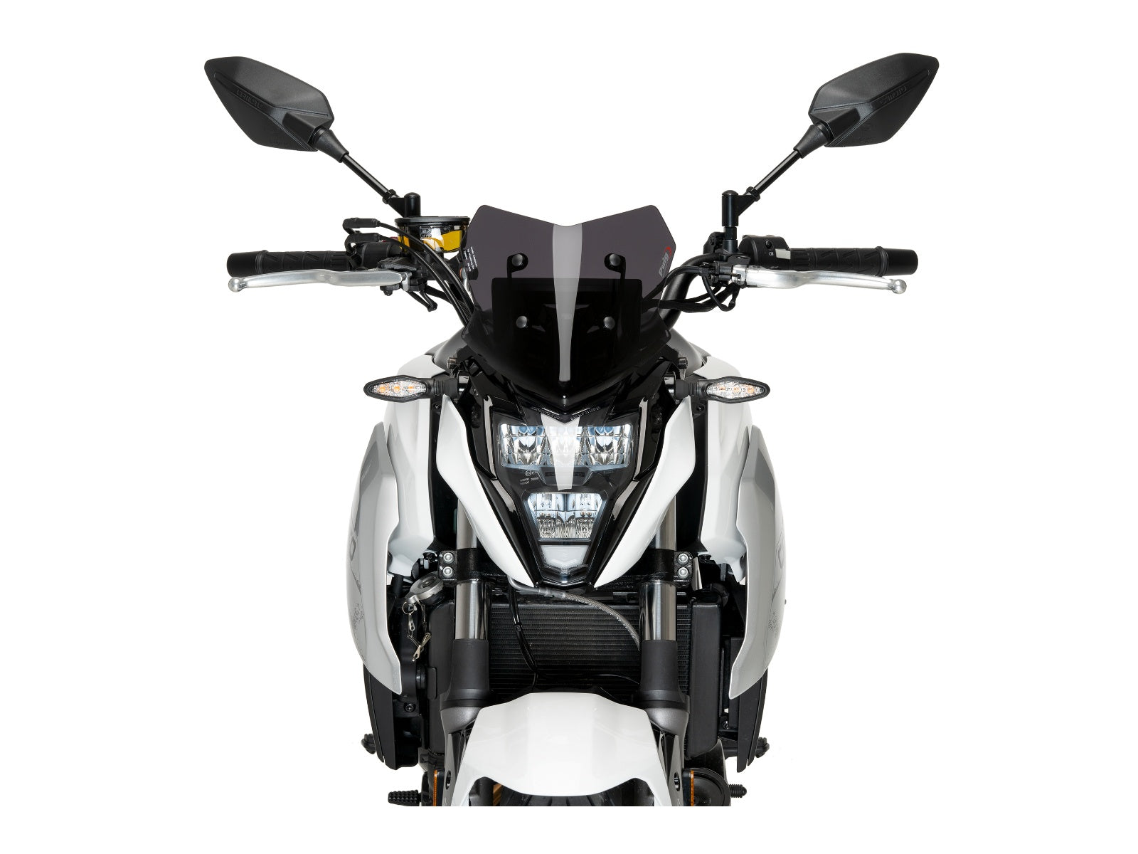 Puig New Generation Sport Screen In Clear for CF Moto 650NK (21-25)