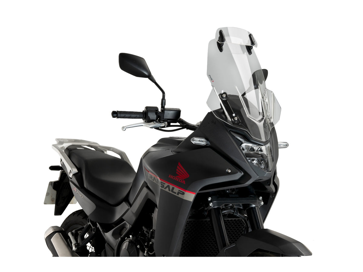 Puig Touring Screen With Extender In Clear for Honda XL750 Transalp (23-24) Main image