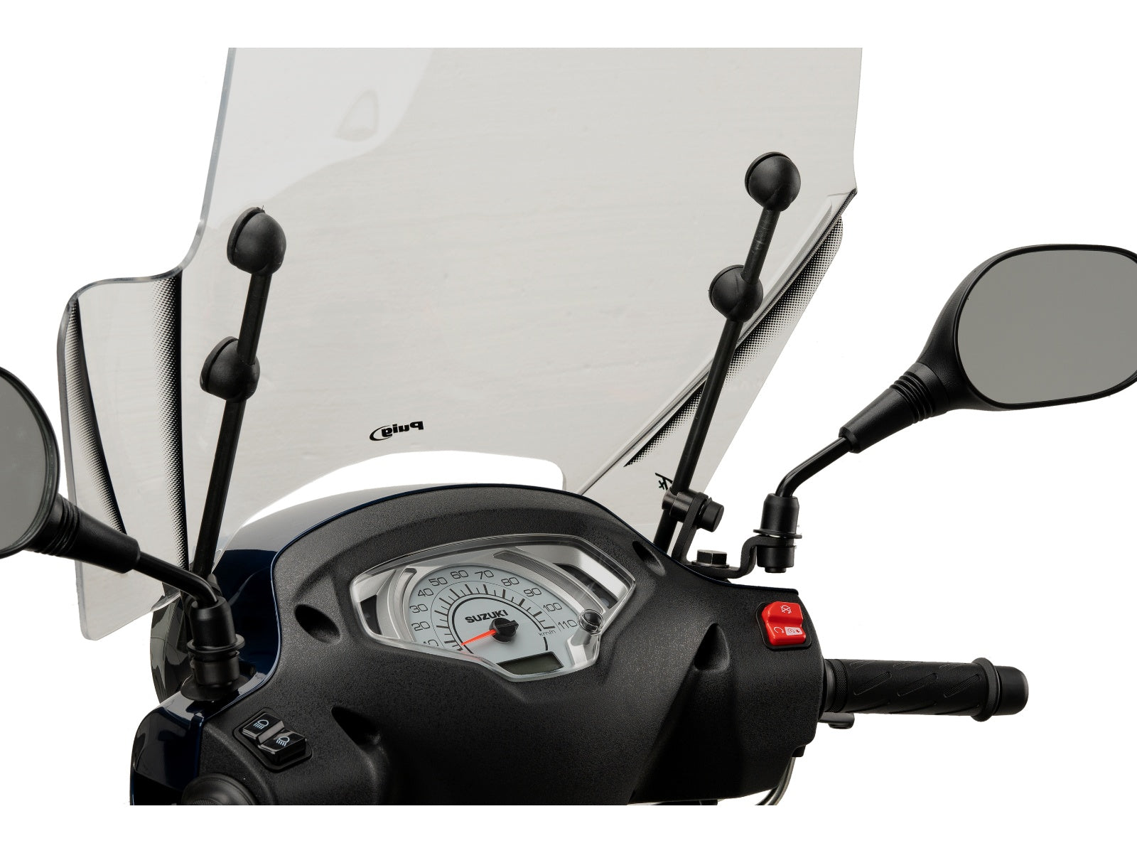Puig TX Screen In Clear for Suzuki Address 125i (21-25)