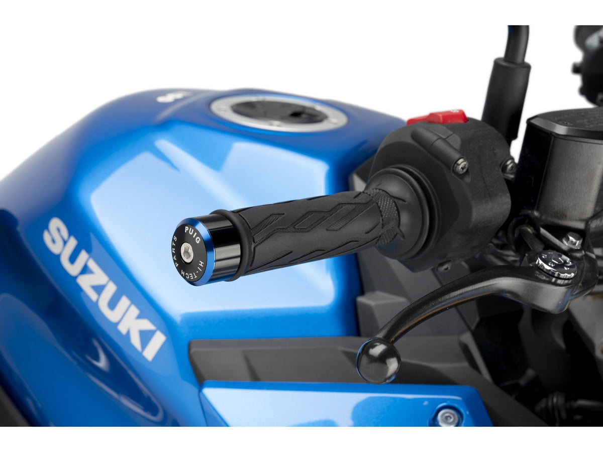 Puig Balance Bar Ends In Black for Suzuki GSX S 1000 (15-25)