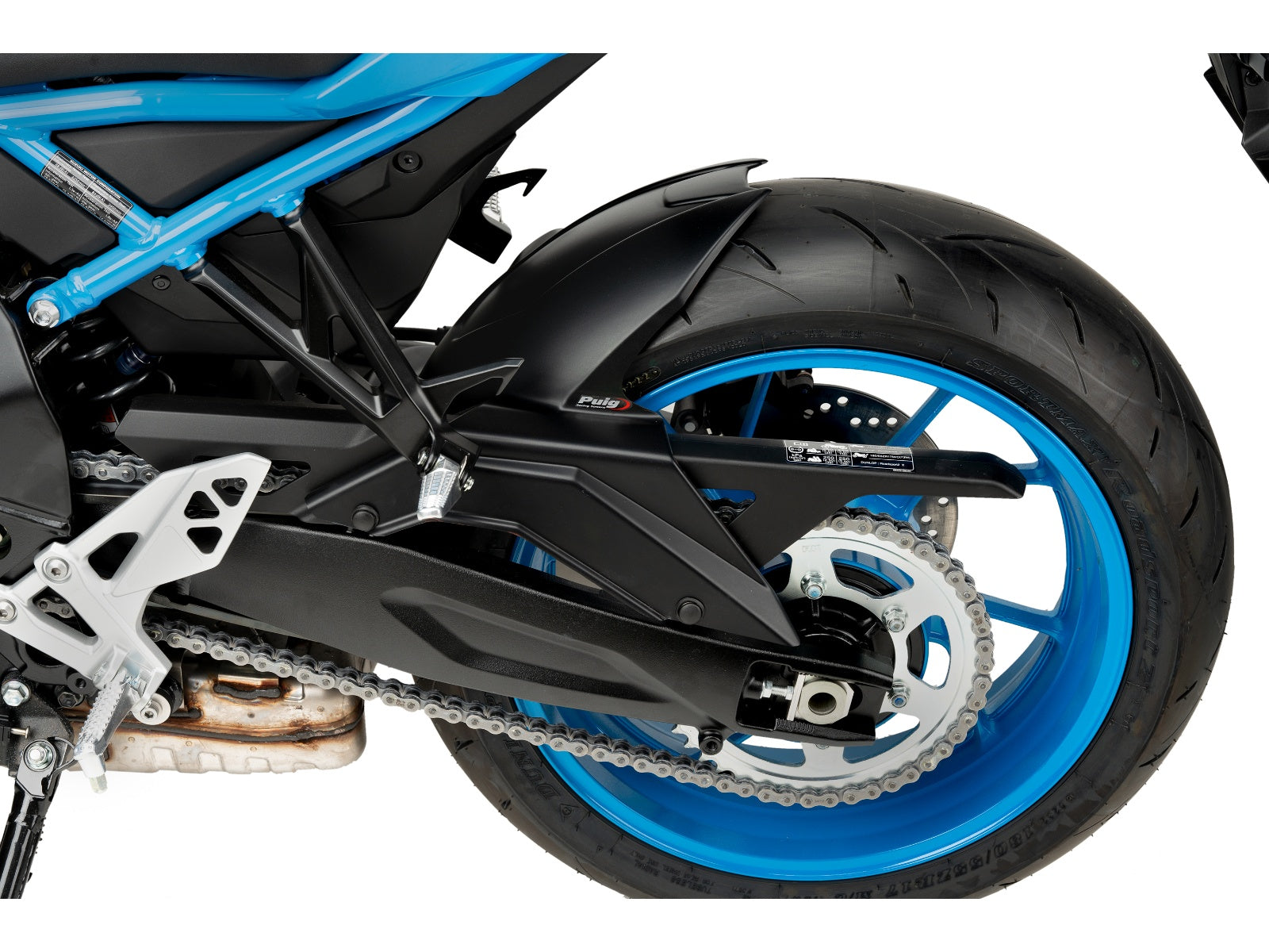 Puig Hugger In Matt Black for Suzuki GSX 8S (23-25)