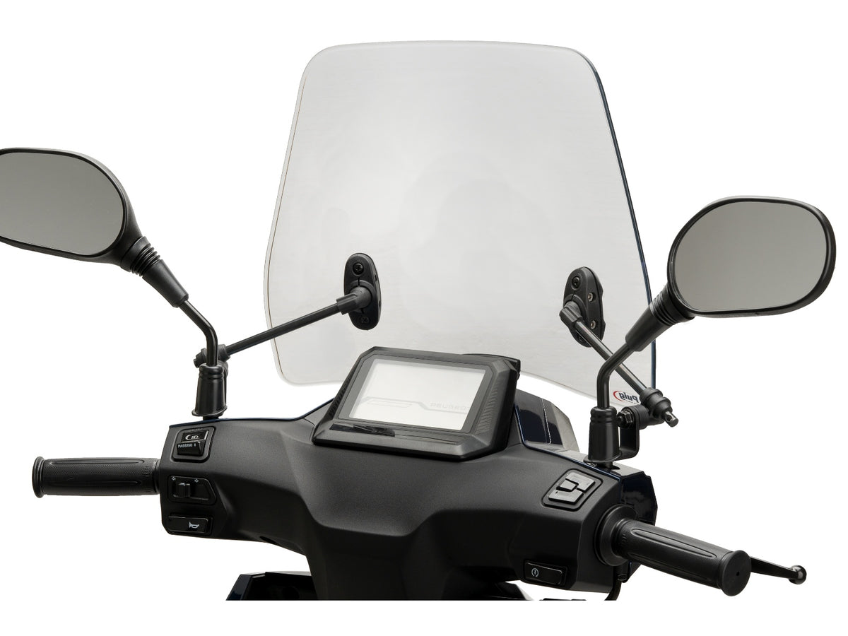 Puig Traffic Screen In Clear for Peugeot Tweet 125 Active (23)