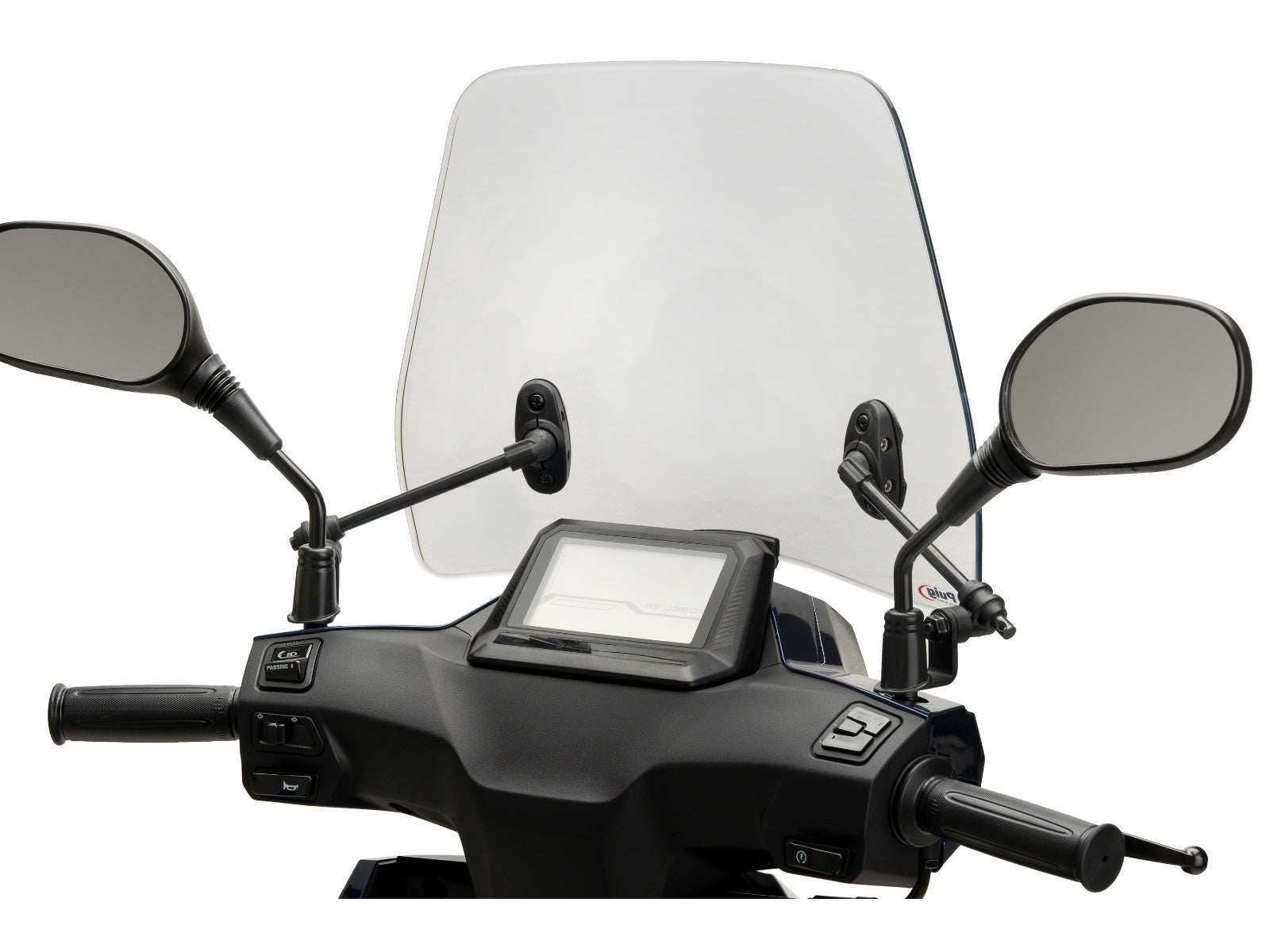 Puig Traffic Screen In Clear for Peugeot Tweet 125 GT (23-25)
