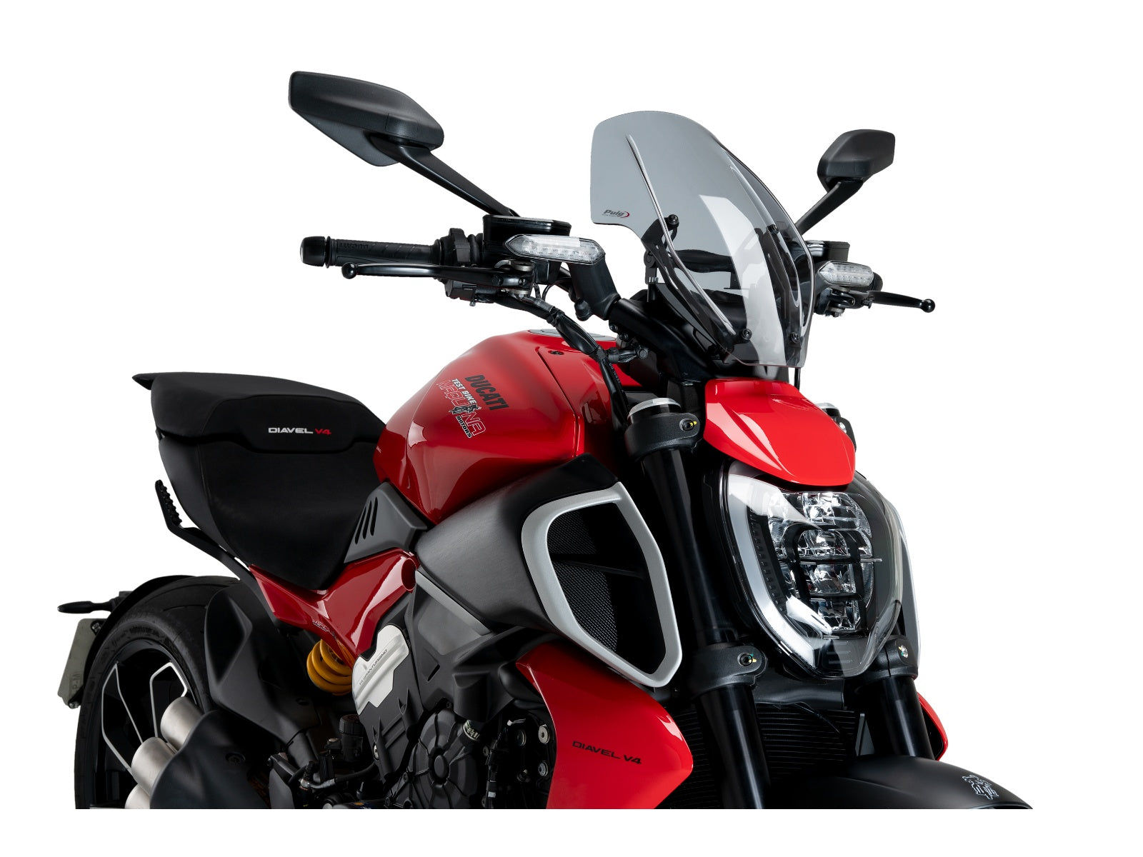 Puig New Generation Adjustable Screen for Ducati Diavel V4 (24-26) Secondary image